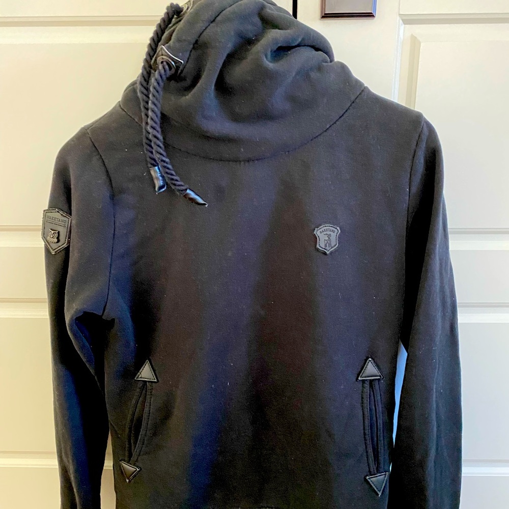 Naketano All Black Hooded Sweatshirt